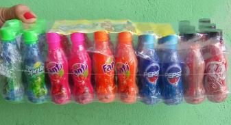 Botellitas con chicles